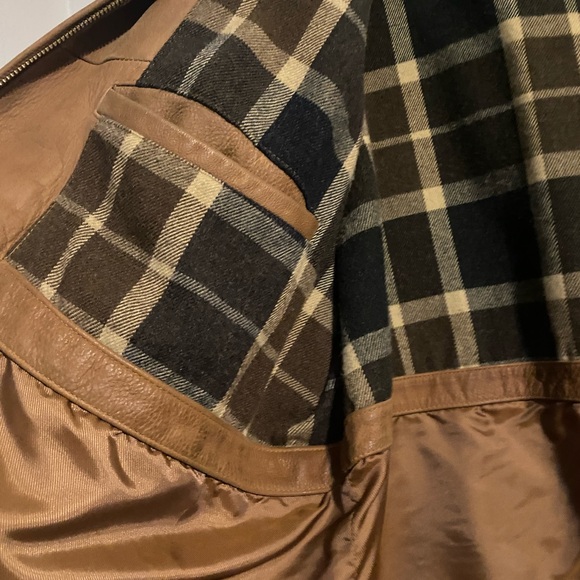 SOLD Vintage Línea Uomo Italian Leather Jacket - Picture 5 of 7